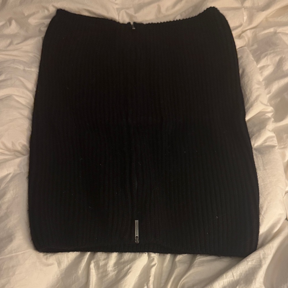 BCBGMaxAzria Zip Up Infinity Scarf